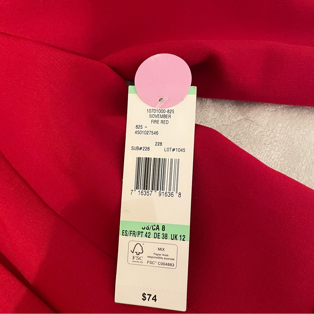 Black Label Red Blazer - Picture 4 of 5